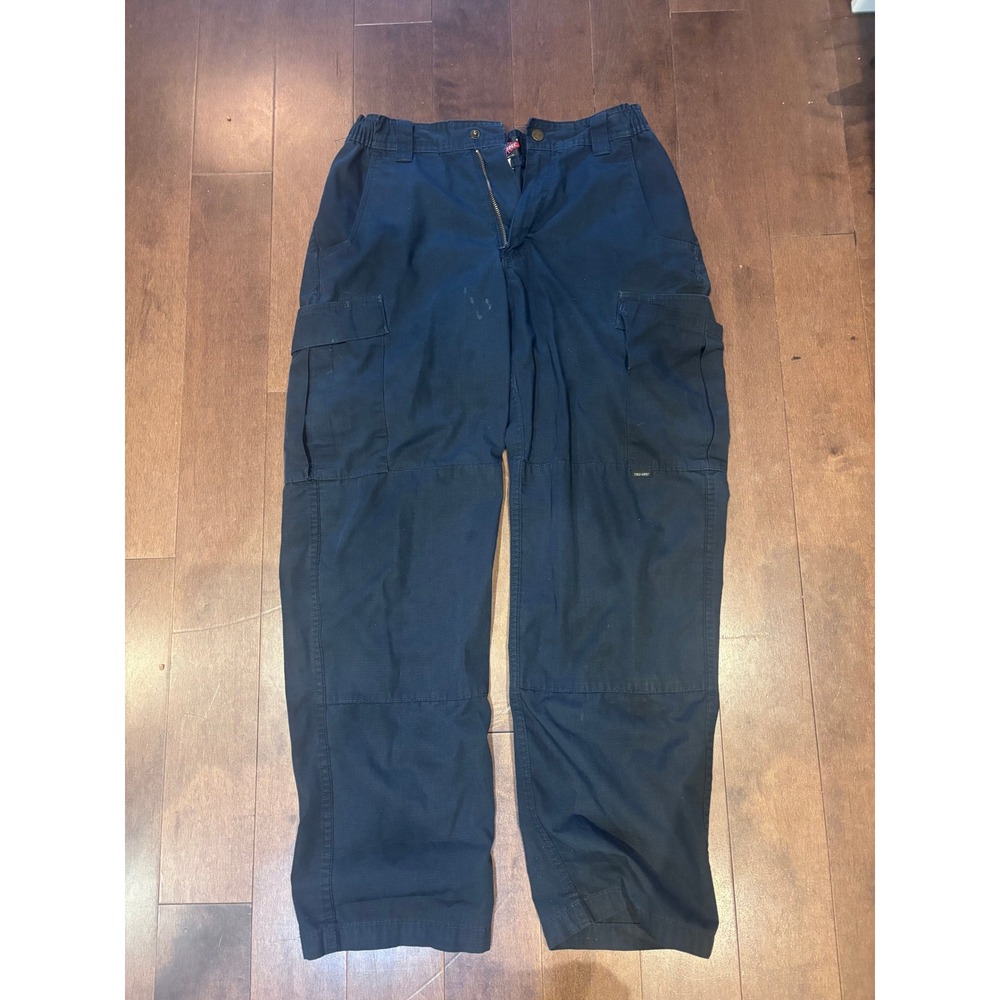 TRU-SPEC 24-7 Series Mens Tactical Cargo Pants Navy Blue Utility Work Trousers